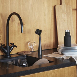 Dishbrush Nylon, black, Eva Solo