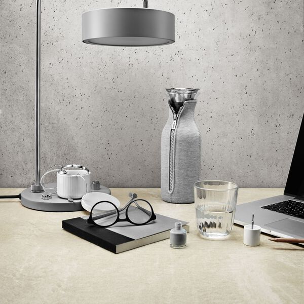 Fridge Carafe, light grey woven, Eva Solo