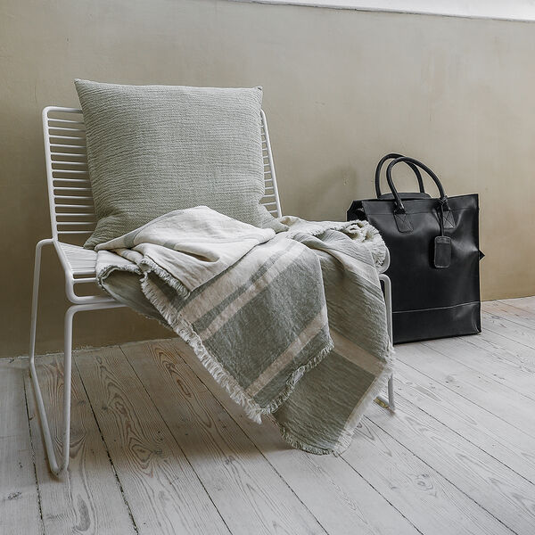 Lyme Grass Throw, green, ELVANG