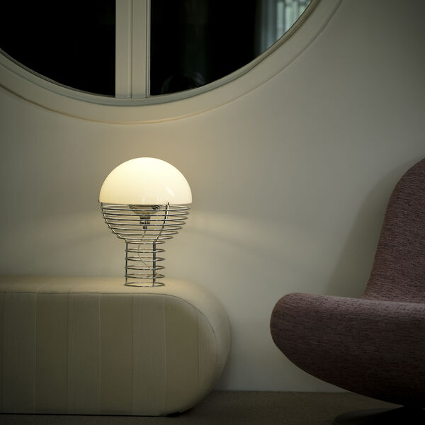 Wire Tischlampe, wei&szlig;, Verpan