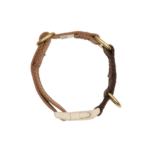 Soft & Adjustable Dog Collar, Chocolate, Drew's Dogwear