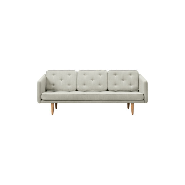 FF2003 No. 1 Sofa 3P, mood 1101/oak light oil, Fredericia Furniture