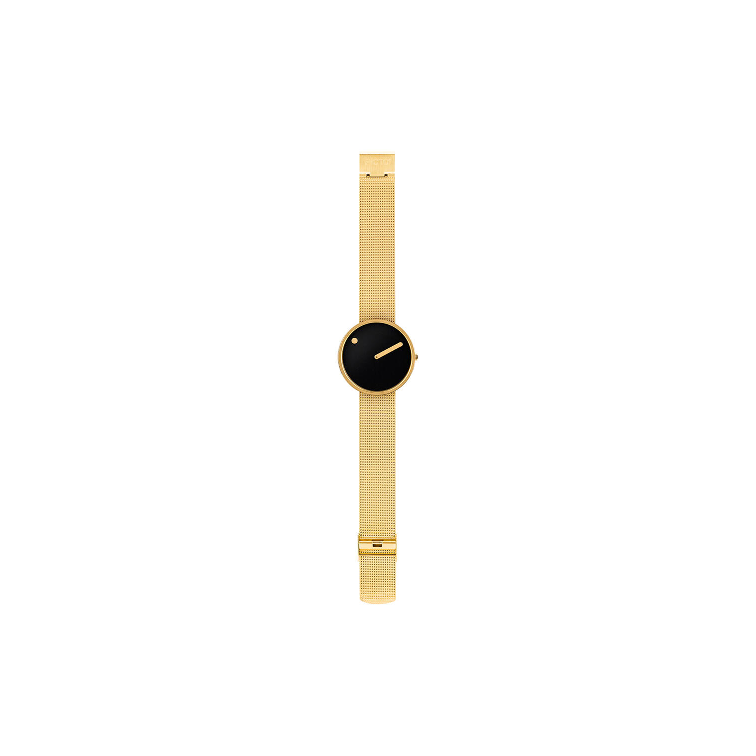 Kaufen Sie PICTO Wrist Watch, black/gold/matt gold von Picto 