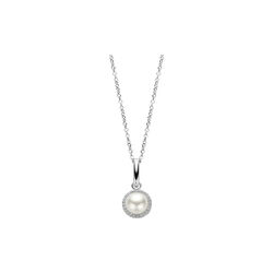 EUPHORIA PEARL NECKLACE, sterling silver, Spirit Icons