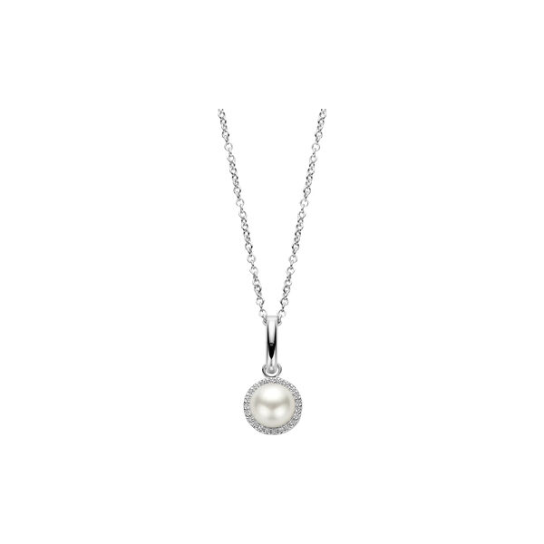 EUPHORIA PEARL NECKLACE, sterling silver, Spirit Icons
