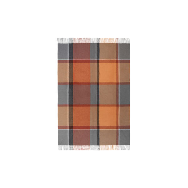 Manhattan Throw, terracotta/red magma, ELVANG