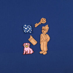 H.C. Andersen Wooden Toy | The Tinder Box, Crateit