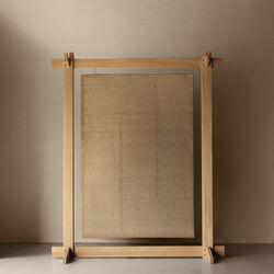 Calm Seki Rug, sand, Linie Design