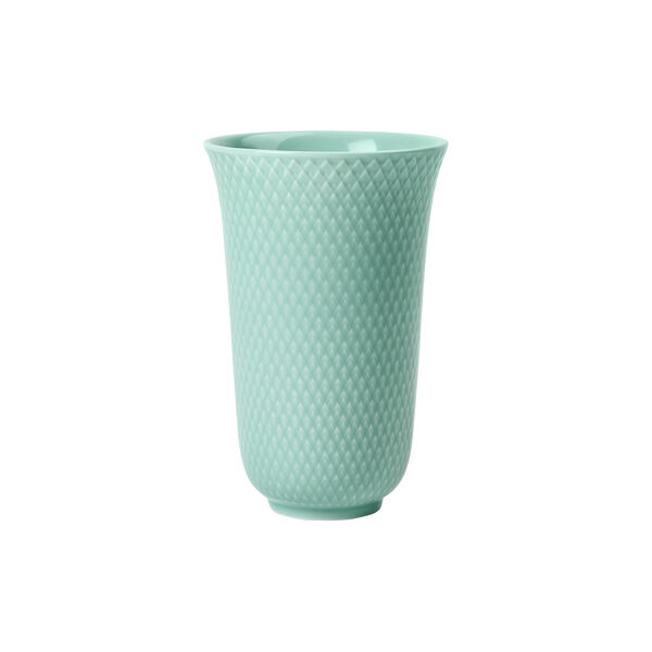 Rhombe Color Vase, aqua, Lyngby Porcelæn
