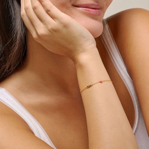 Nara Bracelet, light coral, ENAMEL Copenhagen