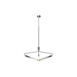 Angel 3 500 Wide Chandelier, steel, Rubn