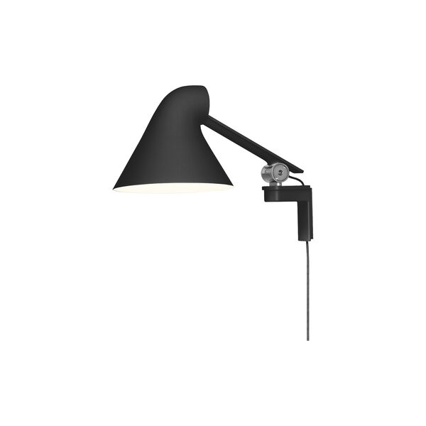 NJP Wandleuchte, schwarz, Louis Poulsen