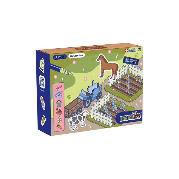 The Farm Wooden Toy | Harvest Time, Crateit