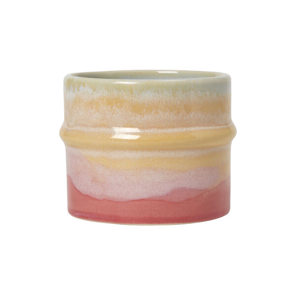 Poppery Becher, pink/mint/gelb, K&auml;hler