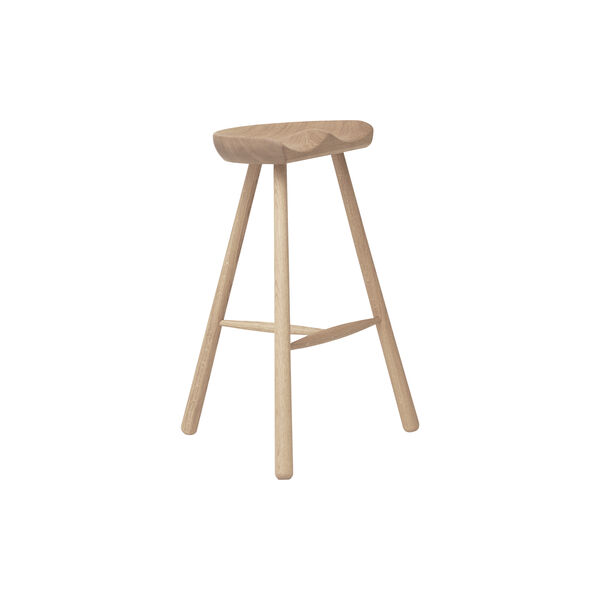 Shoemaker Chair&trade; no. 68, white oiled oak, Form & Refine