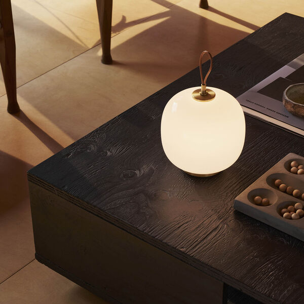 VL45 Radiohus Portable Lamp, pale rose, Louis Poulsen