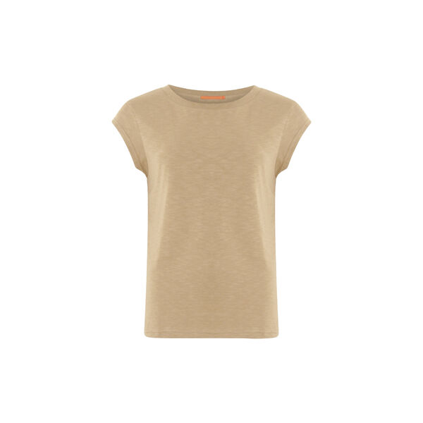 CC Heart Basic-T-Shirt, warm sand, Coster Copenhagen