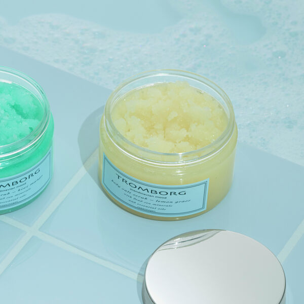 Body Salt Scrub Lemon Grass, Tromborg