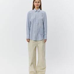 SylvieSW Hemd, light blue striped, Sofie Schnoor