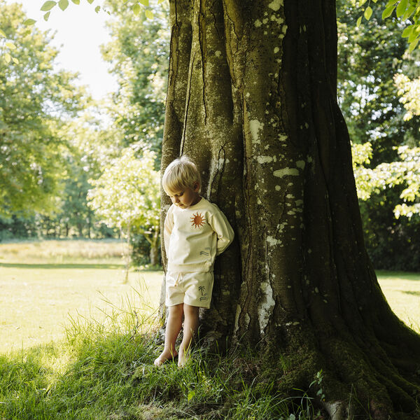 HCSejer Palms Sweatshirt, sandshell, Hust & Claire