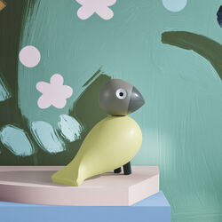 Bella Jahresvogel 2025, creme/grau, Kay Bojesen Denmark