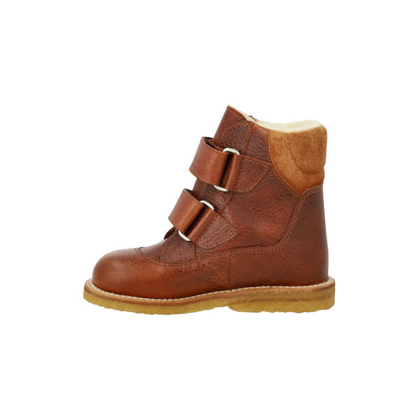 Klassischer TEX-Stiefel, cognac/cognac, ANGULUS