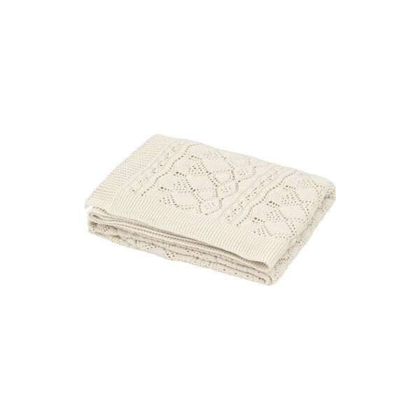 Pointelle Baby-Strickdecke, off-white2er-Pack Pointelle Baby-Strickdecken, off-white, Cam Cam Copenhagen