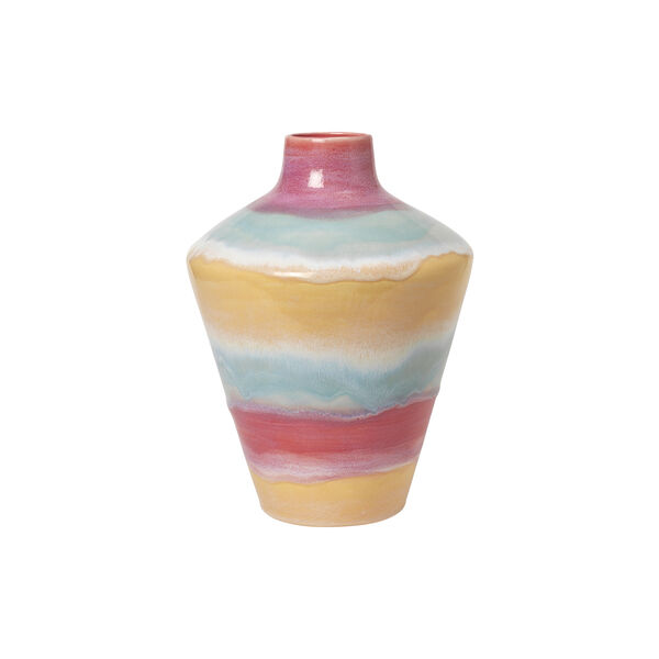 Poppery-Vase mit Apfel, pink/mint/gelb, K&auml;hler