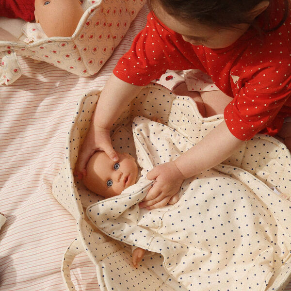 Puppenbettw&auml;sche, estate dot, Konges Sl&oslash;jd