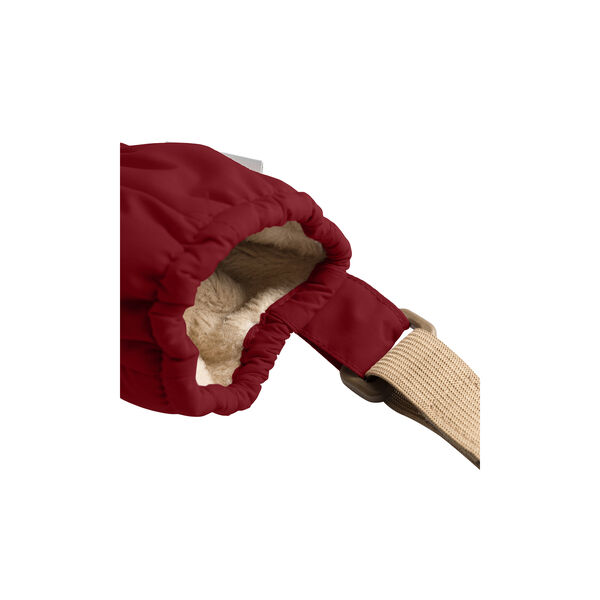 MATCORDT Fleece Lined Mittens, red merlot, Mini A Ture