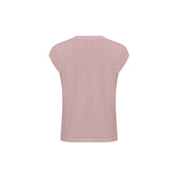CC Heart Basic T-Shirt mit V-Ausschnitt, old rose, Coster Copenhagen