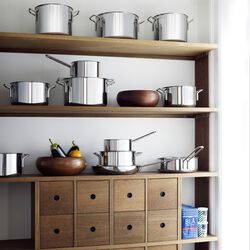 Topf, Edelstahl, Eva Trio