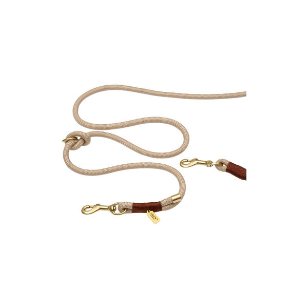 Adjustable and soft line puppy, chailatte, Drew's Dogwear