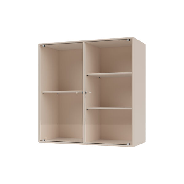 RIPPLE II Vitrine Cabinet, 168 clay, Montana Furniture