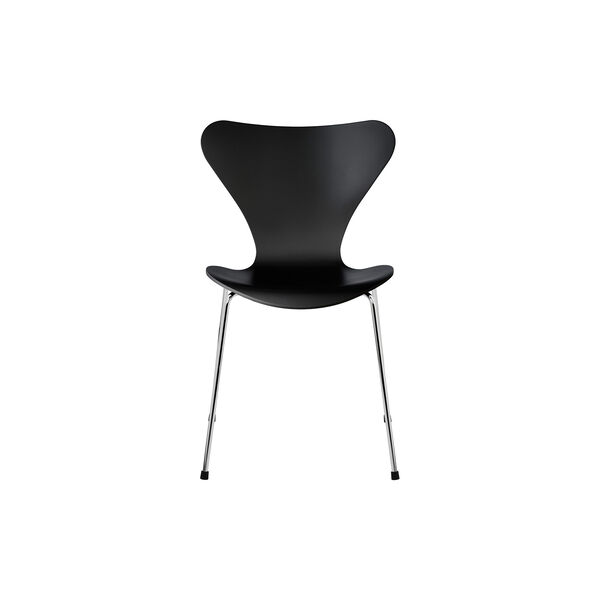 Serie 7&trade; 3107 volllackierter Stuhl, black, Fritz Hansen