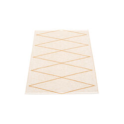 Max Plastic Rug, ochre/vanilla, Pappelina