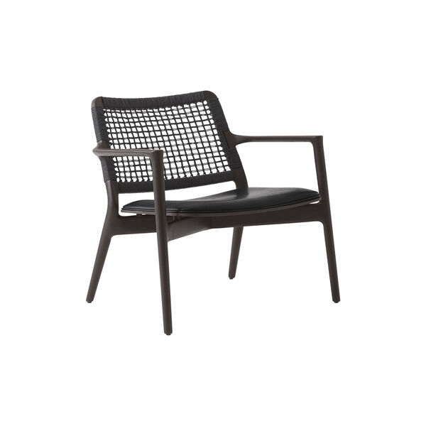 VIPP488 Cabin Loungesessel, dunkle Eiche/schwarz, Vipp