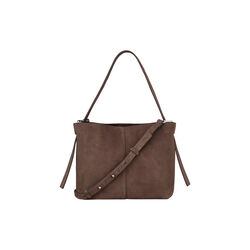 Suede Fraya Small Bag, hot fudge brown, Becks&ouml;ndergaard