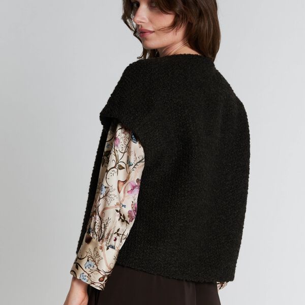 3560PBOKonia waistcoat, dark brown, PBO