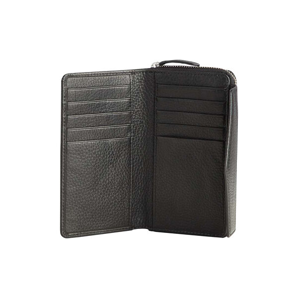 Ashley Portemonnaie, grain schwarz, Markberg