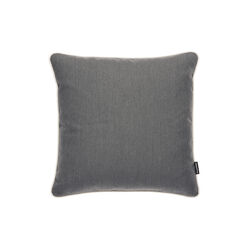 Sunny Indoor/Outdoor Cushion, dark grey, Pappelina