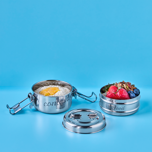 NVContainer Aufbewahrung, silberfarben, Nicolas Vah&eacute;