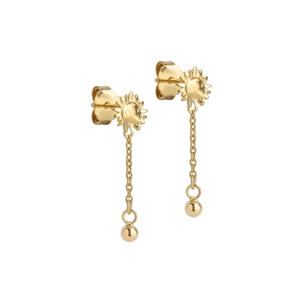 Sunshine Drop Ohrringe, vergoldet, ENAMEL Copenhagen