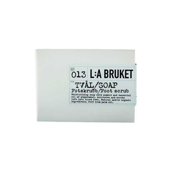 No. 013 Soap Bar Foot, peppermint, L:a Bruket