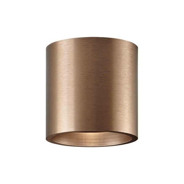 SOLO 1 ROUND Ceiling Lamp, rose gold, LIGHT-POINT