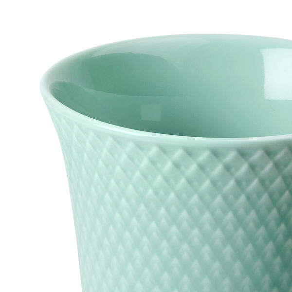 Rhombe Color Vase, aqua, Lyngby Porcelæn