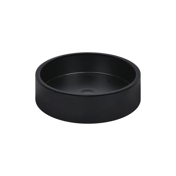 Light Candleholder pillar, matte black, Uyuni Lighting