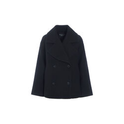 Nishin double-breasted jacket, black, BITTE KAI RAND