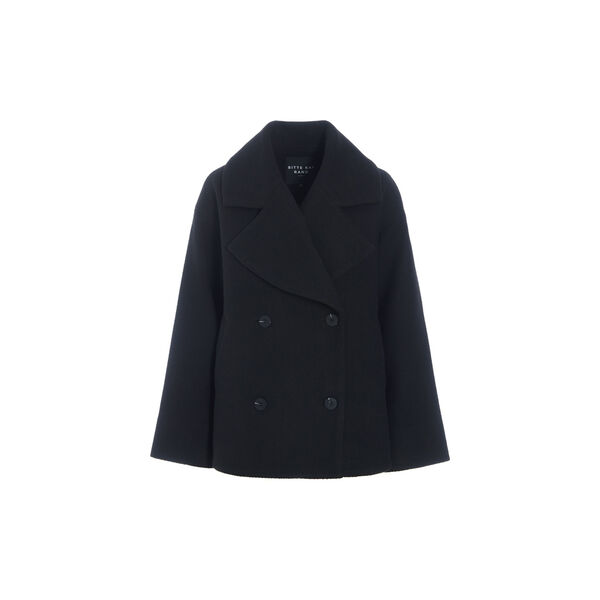 Nishin double-breasted jacket, black, BITTE KAI RAND