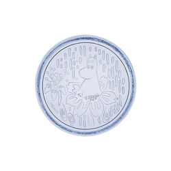 Moomin Plate Ø 15,5 cm, aqua, Moomin Arabia